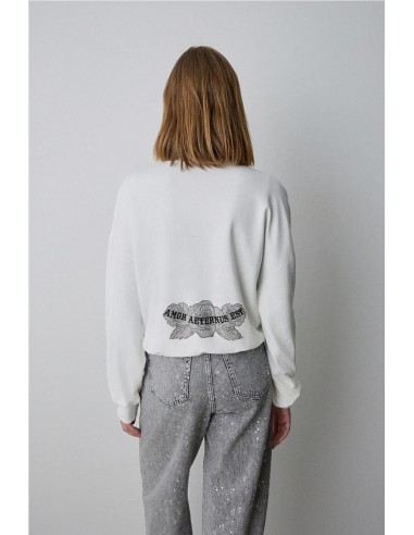 JERSEY MANGA LARGA ESTAMPADO