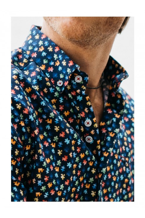 CAMISA PUZZLE MULTICOLOR... 2