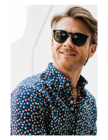 CAMISA PUZZLE MULTICOLOR  SURF CAR