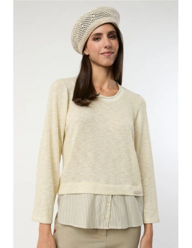 POUPPE CHIC        JERSEY LUREX COCONUT