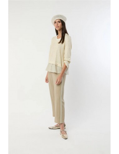 POUPPE CHIC        JERSEY LUREX COCONUT