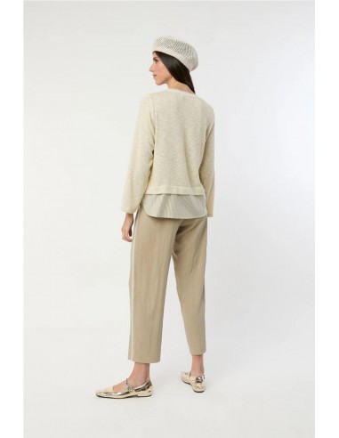 POUPPE CHIC        JERSEY LUREX COCONUT