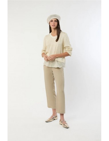 POUPPE CHIC        JERSEY LUREX COCONUT