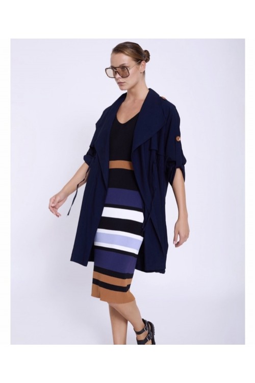 VESTIDO PUNTO COLOR BLOCK... 2