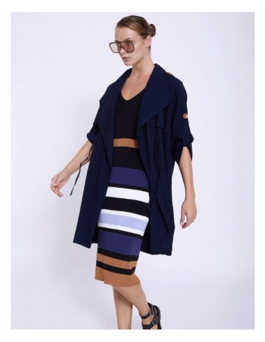 VESTIDO PUNTO COLOR BLOCK     SKATIE