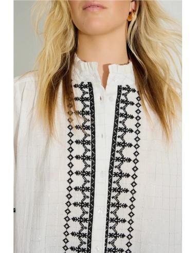 BLUSA BORDADA LUREX     BSB JEANS