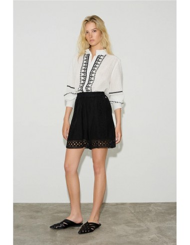 BLUSA BORDADA LUREX     BSB JEANS