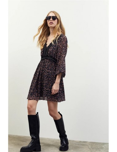 MINI VESTIDO FLORAL     BSB JEANS