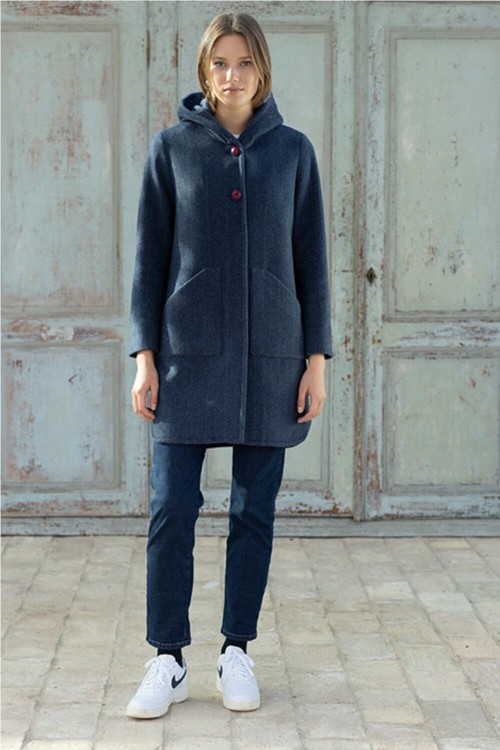 ABRIGO AZUL EN ESPIGA    HONGO