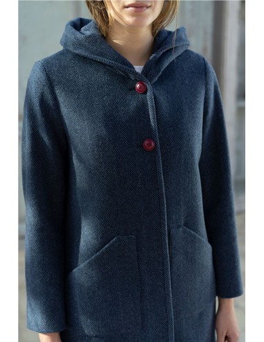 ABRIGO AZUL EN ESPIGA    HONGO