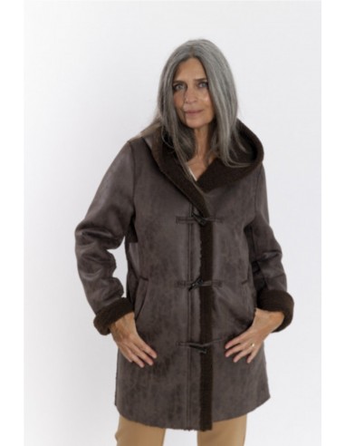 ABRIGO EGUSKI   BMB&CO MARRON