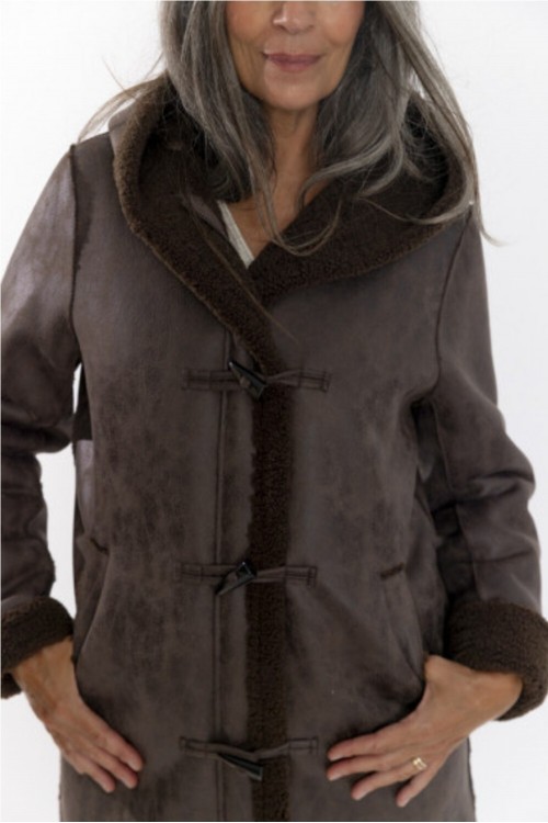 ABRIGO EGUSKI   BMB&CO MARRON 2