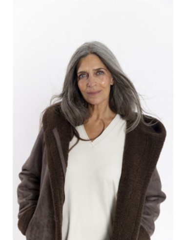 ABRIGO EGUSKI   BMB&CO MARRON