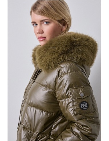 CHAQUETA ACOLCHADA   BSB JEANS KAKI