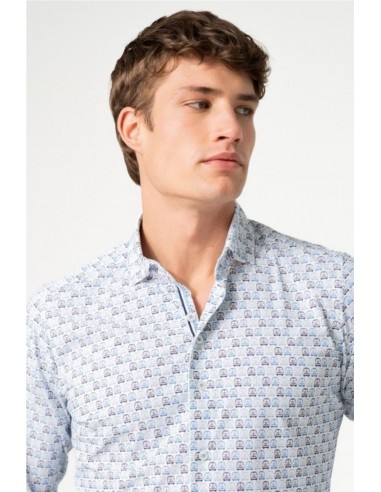 CAMISA ESTAMPADA FUEGONETAS   SURF CAR