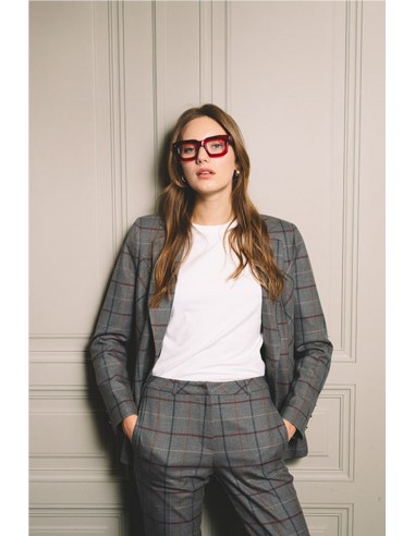 CHAQUETA DE CUADROS    HONGO