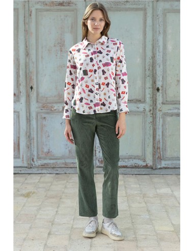 CAMISA ESTAMPADO DIVERTIDO   HONGO