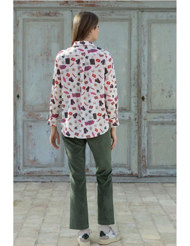 CAMISA ESTAMPADO DIVERTIDO   HONGO