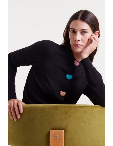 CHAQUETA BOTÓN CORAZÓN   COMPAÑÍA...