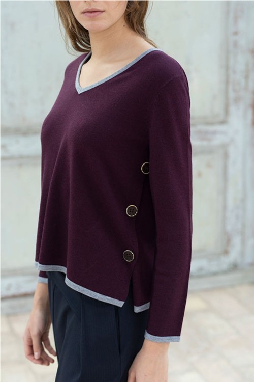 JERSEY CUELLO EN V     HONGO 2