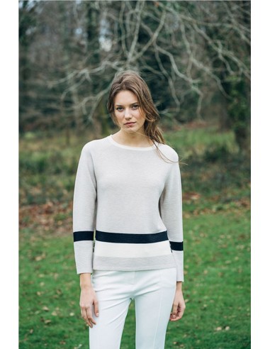 JERSEY CON FRANJAS    HONGO CRUDO