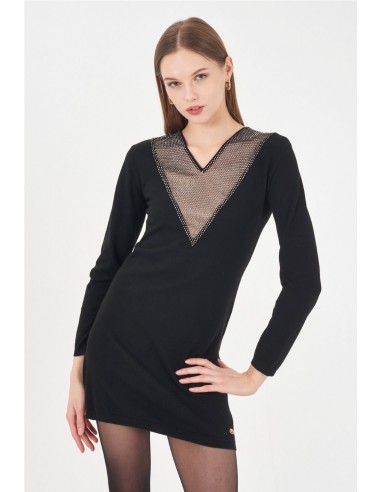 VESTIDO CORTOS BRILLOS   YES ZEE