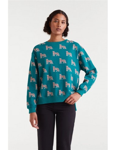 SUDADERA ESTAMPADA JAGUAR  COMPAÑÍA...