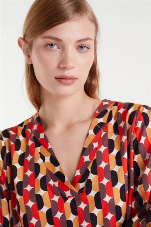 VESTIDO ESTAMPADO RETRO... 2