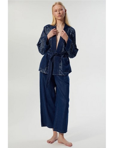 KIMONO DENIM ESTAMPADO  BSB JEANS