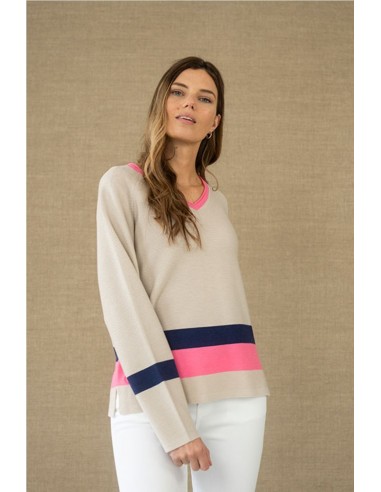 JERSEY CON FRANJA   HONGO