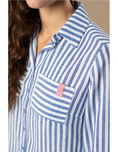 CAMISA DE RAYAS    HONGO