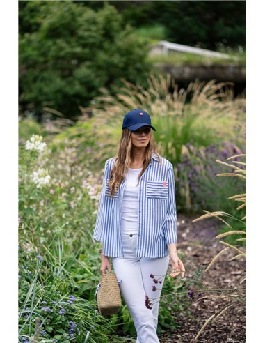 CAMISA DE RAYAS    HONGO