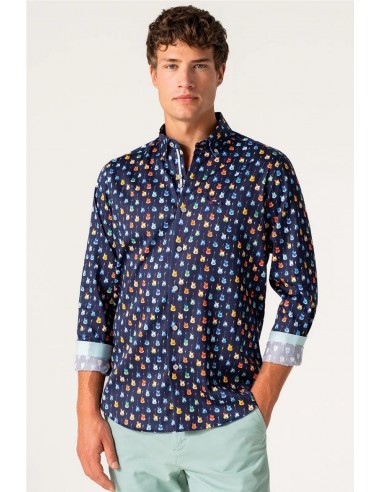 CAMISA ESTAMPADO GUITARRAS ELÉCTRICAS...