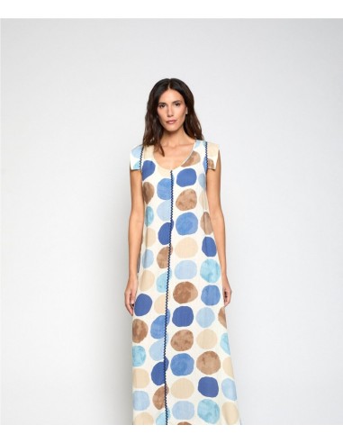 VESTIDO ERIS LUNAR AZUL   POUPPE CHIC