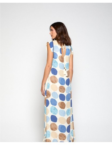 VESTIDO ERIS LUNAR AZUL   POUPPE CHIC