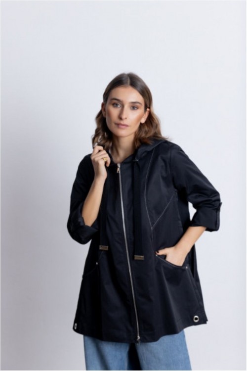 TRENCH ELISA NEGRA   BMB&CO