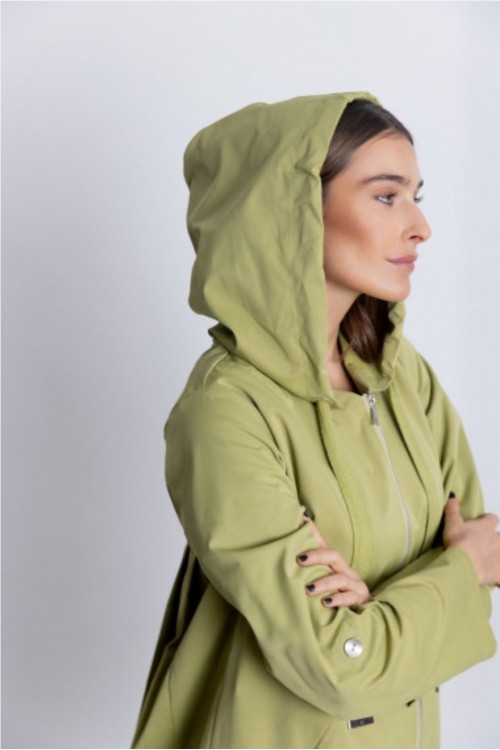 TRENCH ELISA VERDE    BMB&CO