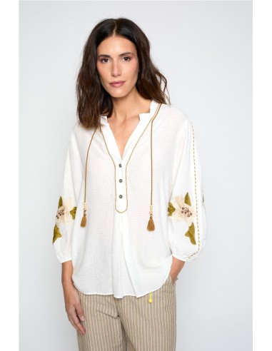 BLUSÓN LUA BORDADO   POUPPE CHIC