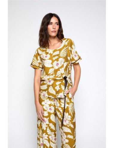 PANTALÓN GAIA  POUPPE CHIC CAMEL