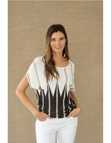 JERSEY CON DIBUJO EN CONTRASTE   HONGO