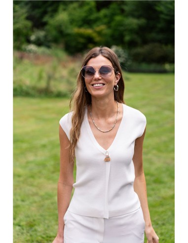 JERSEY ESCOTE EN PICO   HONGO