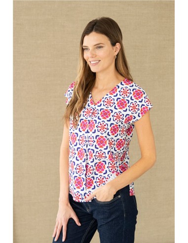 CAMISETA ESTAMPADA MULTICOLOR   HONGO