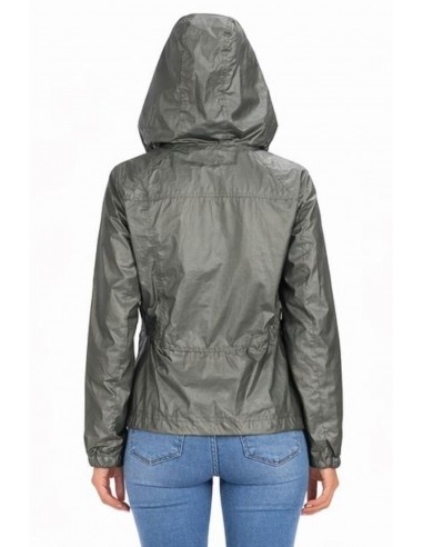CHAQUETA CORTAVIENTOS METALIZADA...
