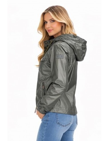 CHAQUETA CORTAVIENTOS METALIZADA...