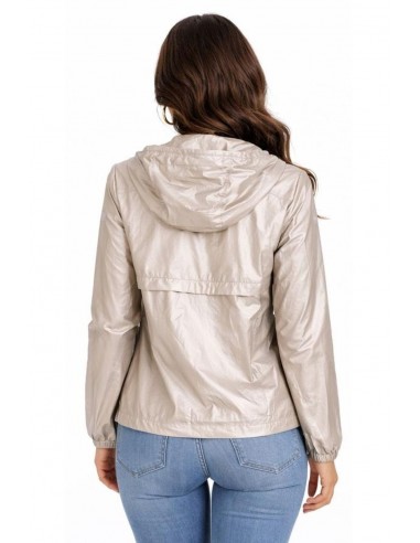 CHAQUETA CORTAVIENTOS METALIZADA...