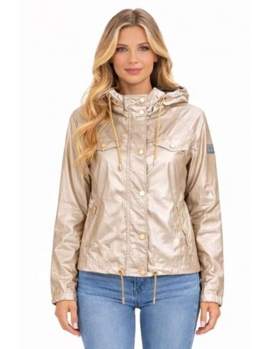 CHAQUETA CORTAVIENTOS METALIZADA...