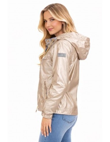 CHAQUETA CORTAVIENTOS METALIZADA...