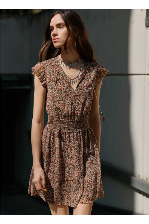 VESTIDO ESTAMPADO FANTASÍA...