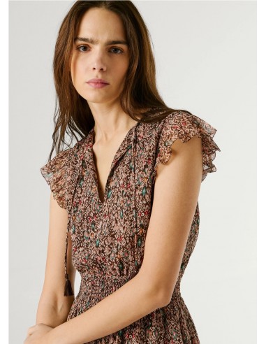 VESTIDO ESTAMPADO FANTASÍA   PEPE JEANS