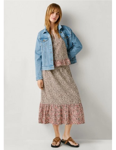 FALDA MIDI ESTAMPADA  PEPE JEANS